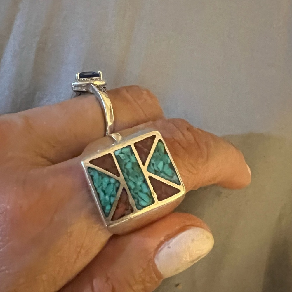 Sterling Silver Men Ring - image 1